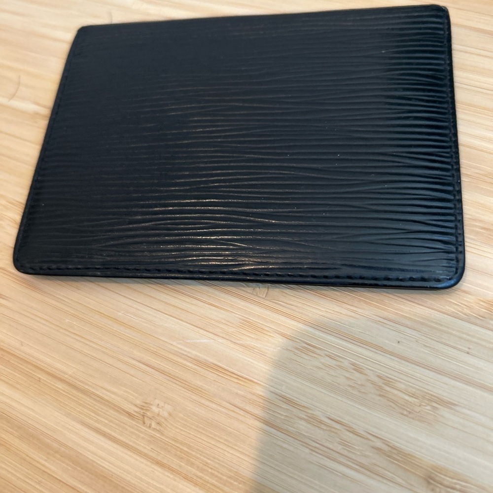 Louis Vuitton Vintage Black Epi Leather ID Case Or Card Holder - Picture 6 of 10